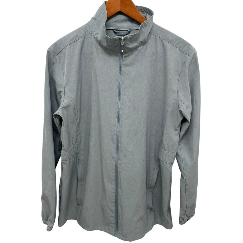 HANG TEN Women's UPF 50+ Water Repellant Hybrid Jacket// M